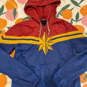 Captain Marvel Her Universe windbreaker